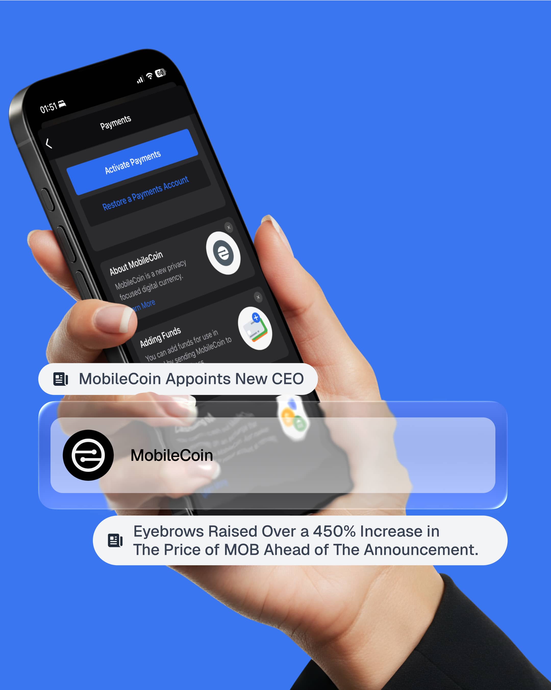 Signal needs private bitcoin